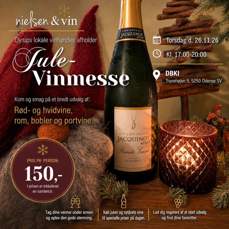 Jule-vinmesse hos Nielsen og Vin