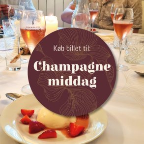 CHAMPAGNEMIDDAG p� Restaurant V�rdsat